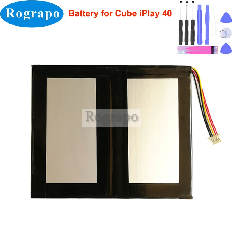 New 3.8V 8000mAh Tablet PC Battery For Alldocube CUBE iPlay 40 iPlay40 Replacement Accumulator 5 Wires Plug +Tools