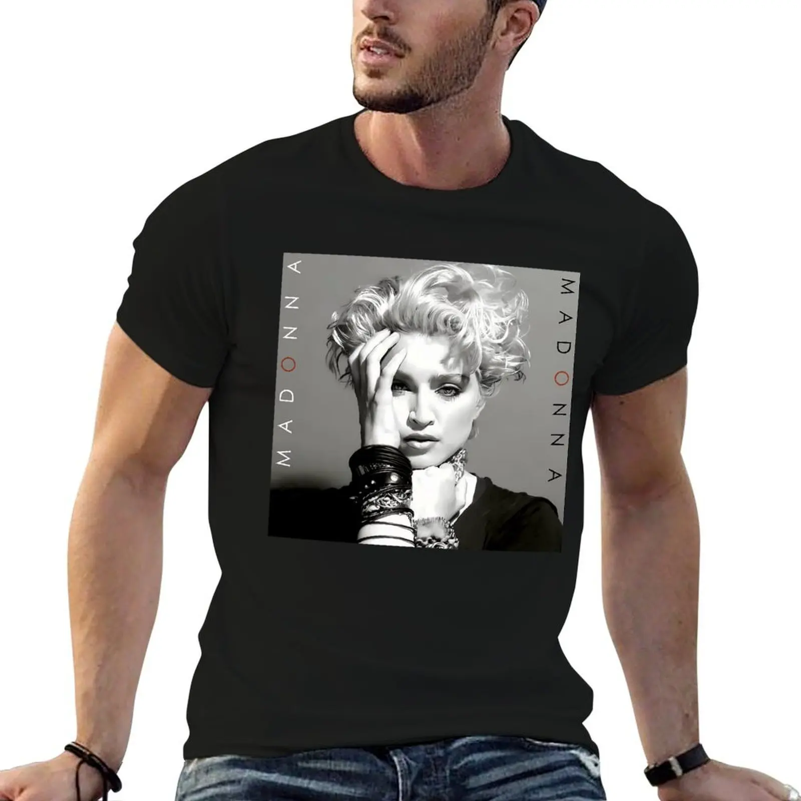 

Vintage Qeen of Pop 80s - Love of My Life Madnná T-Shirt cotton t shirts man 100% t shirt man luxury cotton tshirt 100% T-shirt