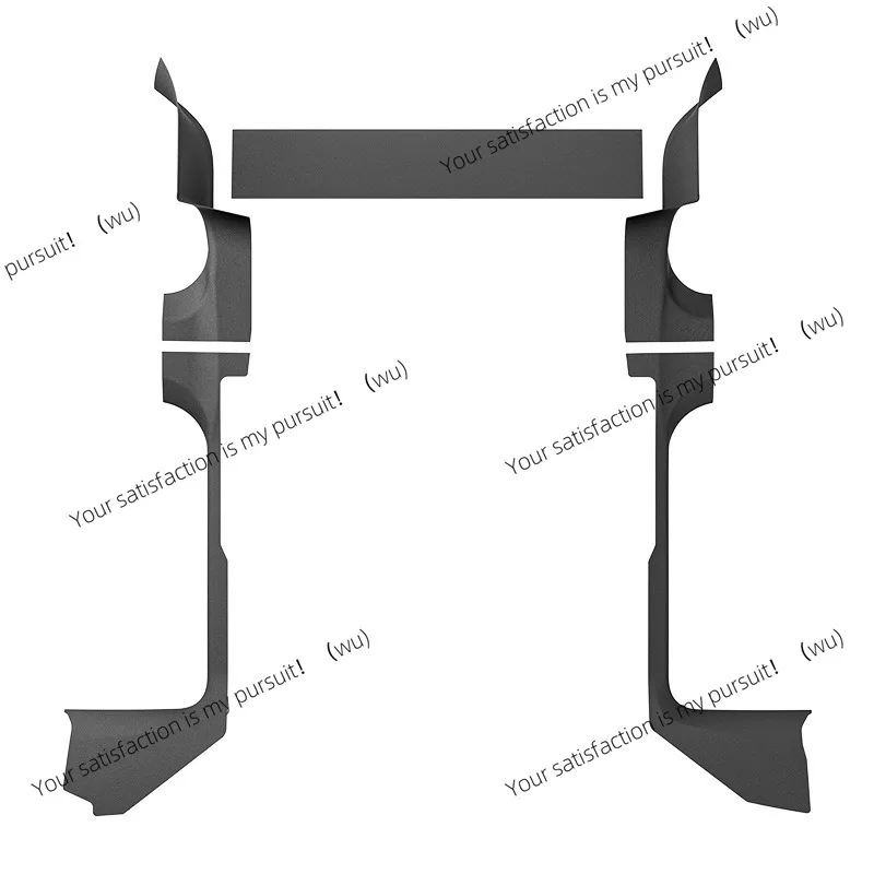 

Applicable to 25 Tesla ModelY Huanxin version, front and rear threshold strips, felt protection, protective plate, anti-kick pad