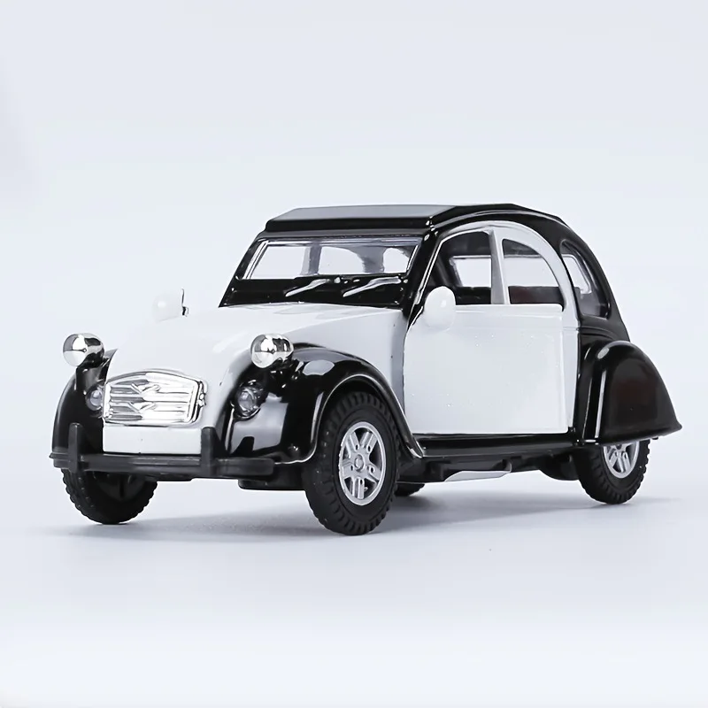 1:36 legering vintage automodel, dubbele deur auto speelgoed, prachtige collectible ornament automodel, groothandel