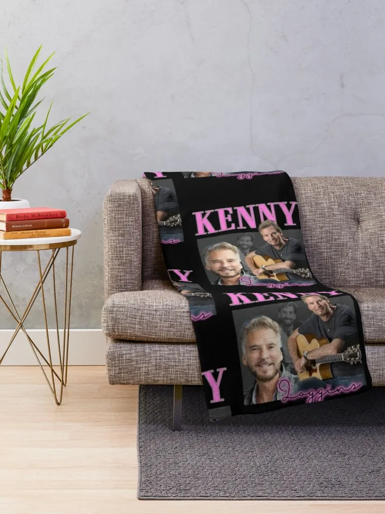 Kenny Loggins Vintage 90s Inspired Throw Blanket sofa bed For Decorative Sofa Blankets