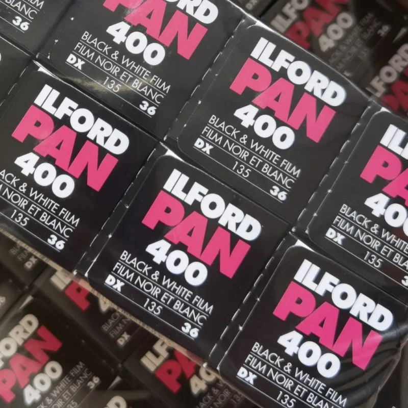 6/10 Rolls ILFORD Pan 400 Black And White Film High-Quality For 135 35mm B&W Negative Film 36 Exposure Film Camera