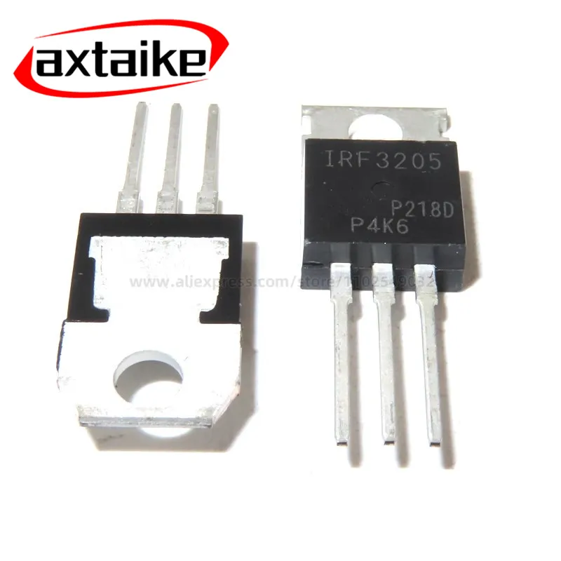 10PCS IRF3205PBF IRF3205 TO-220 IRF3710 IRF3808 IRF4905 IRF5210 IRF5305 IRF8010 IRF3708 IRF1404 IRF1405 IRF1407 IRF2804 IRF2807