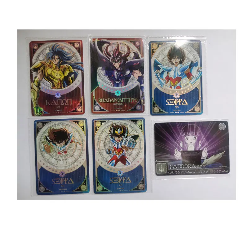 KAYOU Saint Seiya 시리즈 2 BP/UTR/MR/UR/QR/AR/SSR/SR/R/PR 성스러운 옷의 각성 희귀 애니메이션 컬렉션 카드 생일 선물