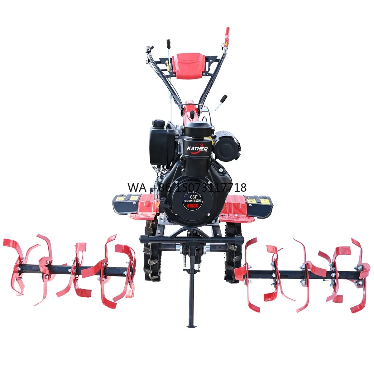 

China Best Price Factory Agricultural Mini Power Tiller Garden Weeding Garden 7hp 9hp 12hp Soil Tiler Cultivator for Farm