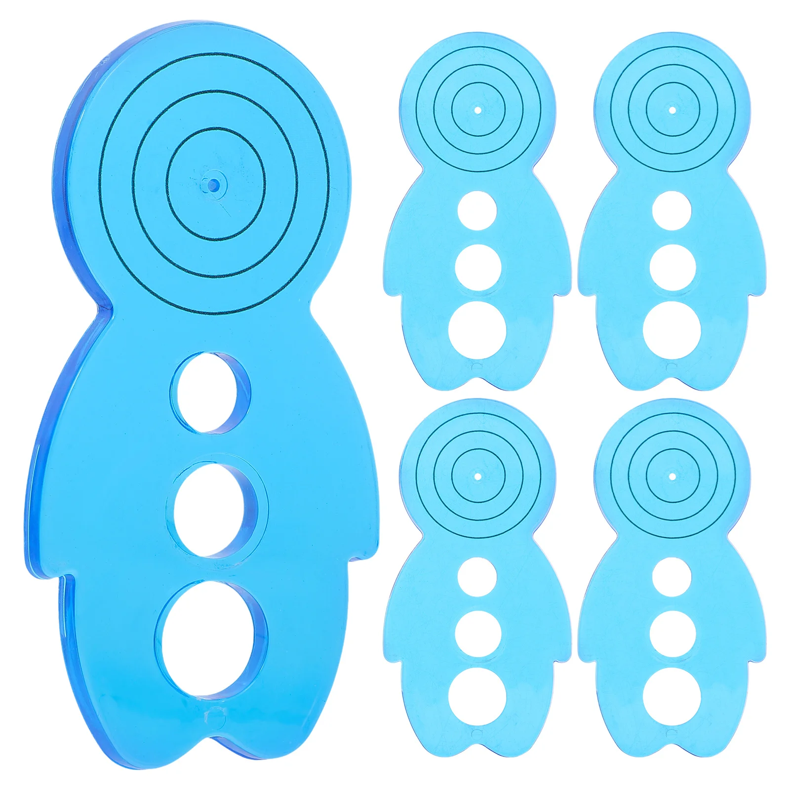 

5pcs Paper Quilling Device Storage Tray Space-Saving Origami Tool With Bead Roller Curling Comb Includes Ruler, Needle Tool,