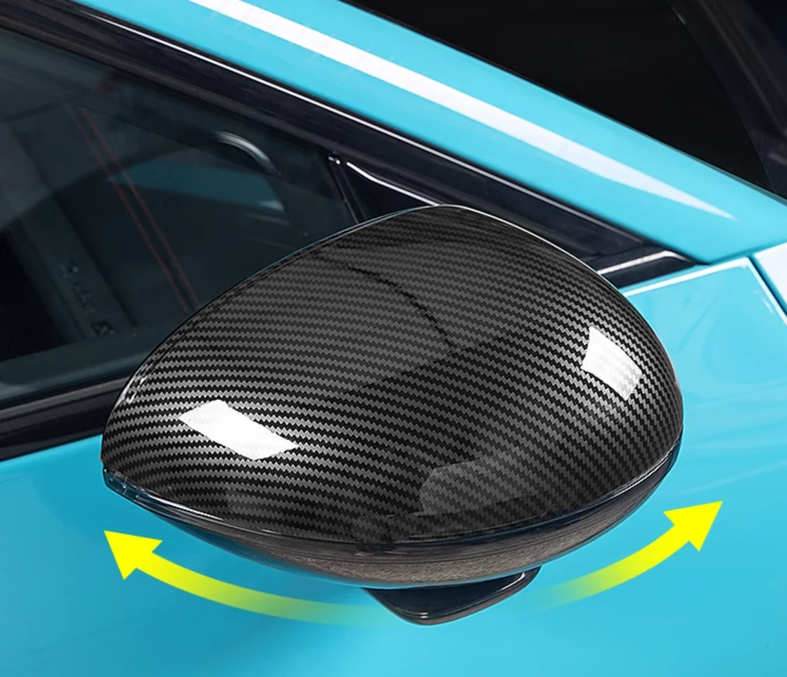 Suitable for decorative frame of the  Xiaomi SU7 2024 5D carbon fiber rearview mirror cover