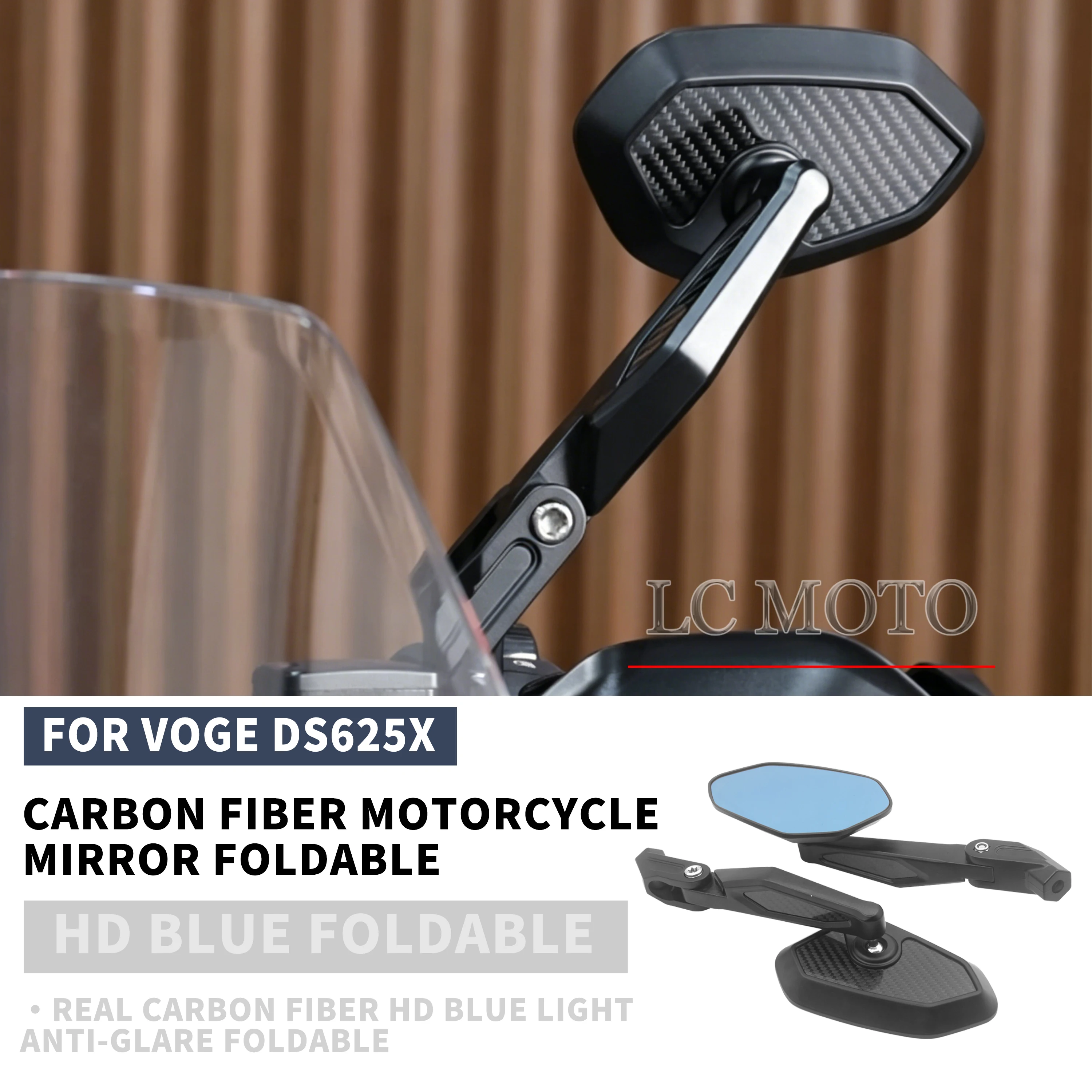 espejo-retrovisor-plegable-de-fibra-de-carbono-para-motocicleta-voge-ds625x-antivaho-luz-azul-de-alta-definicion