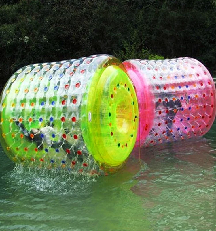 

Inflatable Water Roller Tube for Adult Kids Play on Water Walkingpromote sales