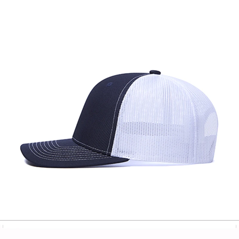 Fashion  Hot Sale Unisex Baseball Cap Slight Curved Brim Style Trucker Hat Men & Women Casual Outdoor Breathable Summer Mesh Cap