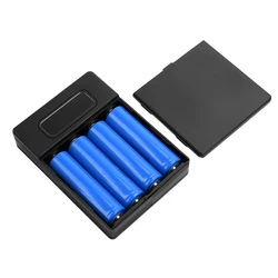 4*18650 Power Bank Cases Battery Holder 5V 2A Portable Dual USB Type C Charge Shell for iPhone Xiaomi Huawei 18650 Battery Cases
