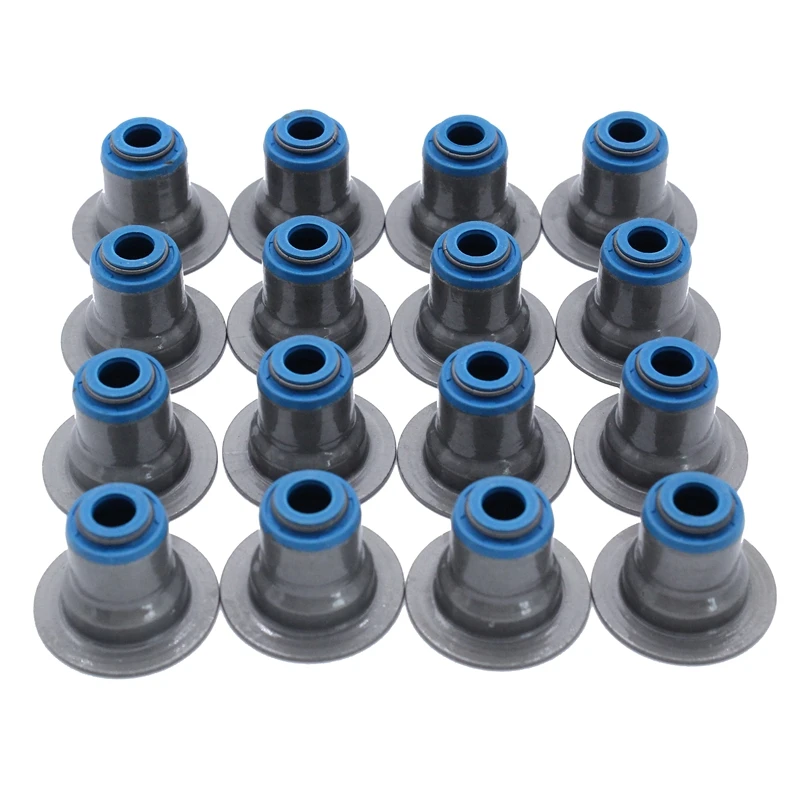 Valve Stem Seals Set Replacement 12482063 Fit For GM LS1 LS2 LS4 LS6 LQ4 LQ9 LM7 L59 LR4 LM4