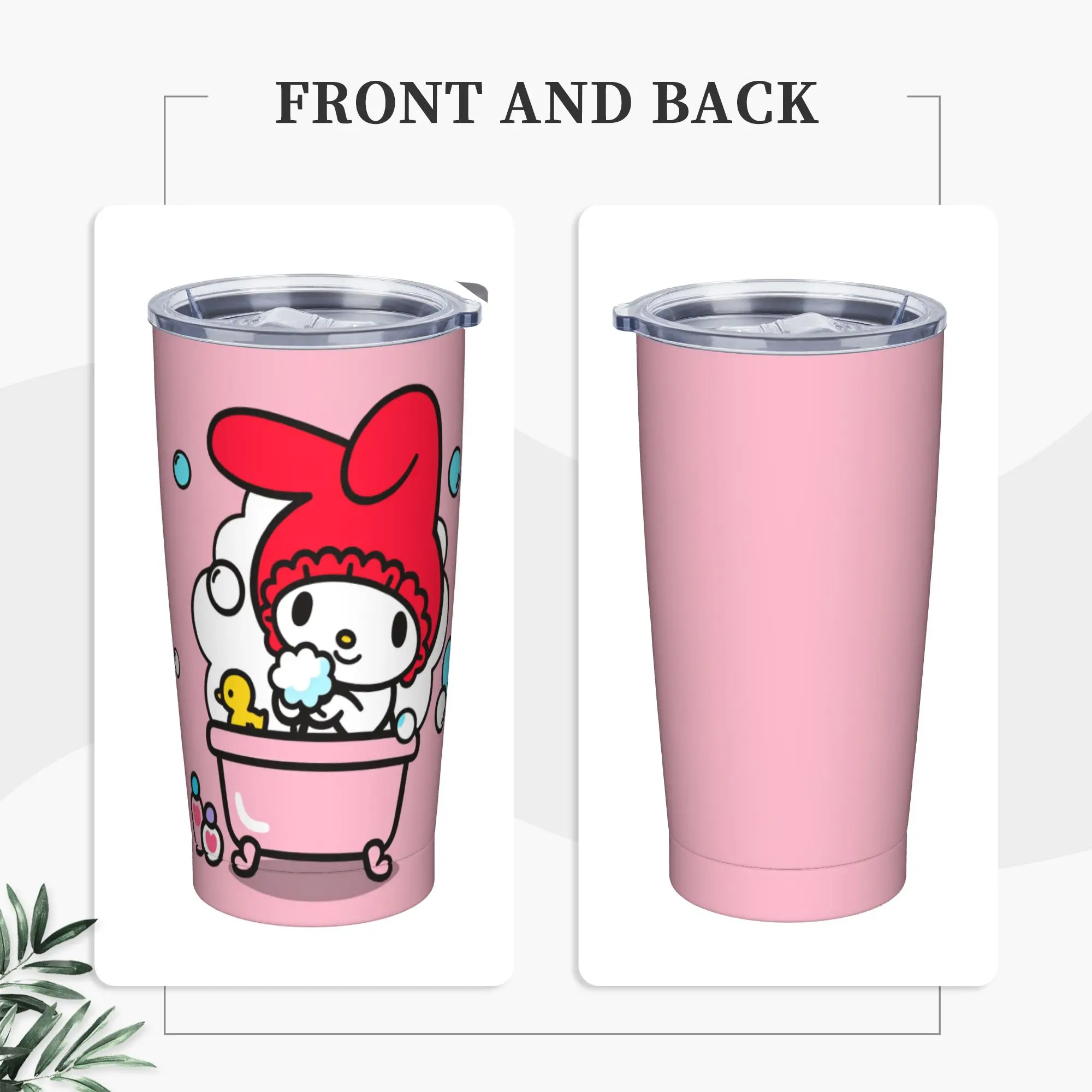 

Стакан Melody, бутылка для холодных напитков, воды, портативные термочашки из нержавеющей стали, графические дорожные автомобильные кружки