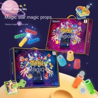 Magic Props Beginners Magic Tricks Kit Set Puzzle Simple for Child Exciting Magician Tricks Performance Show Boys Birthday Gifts