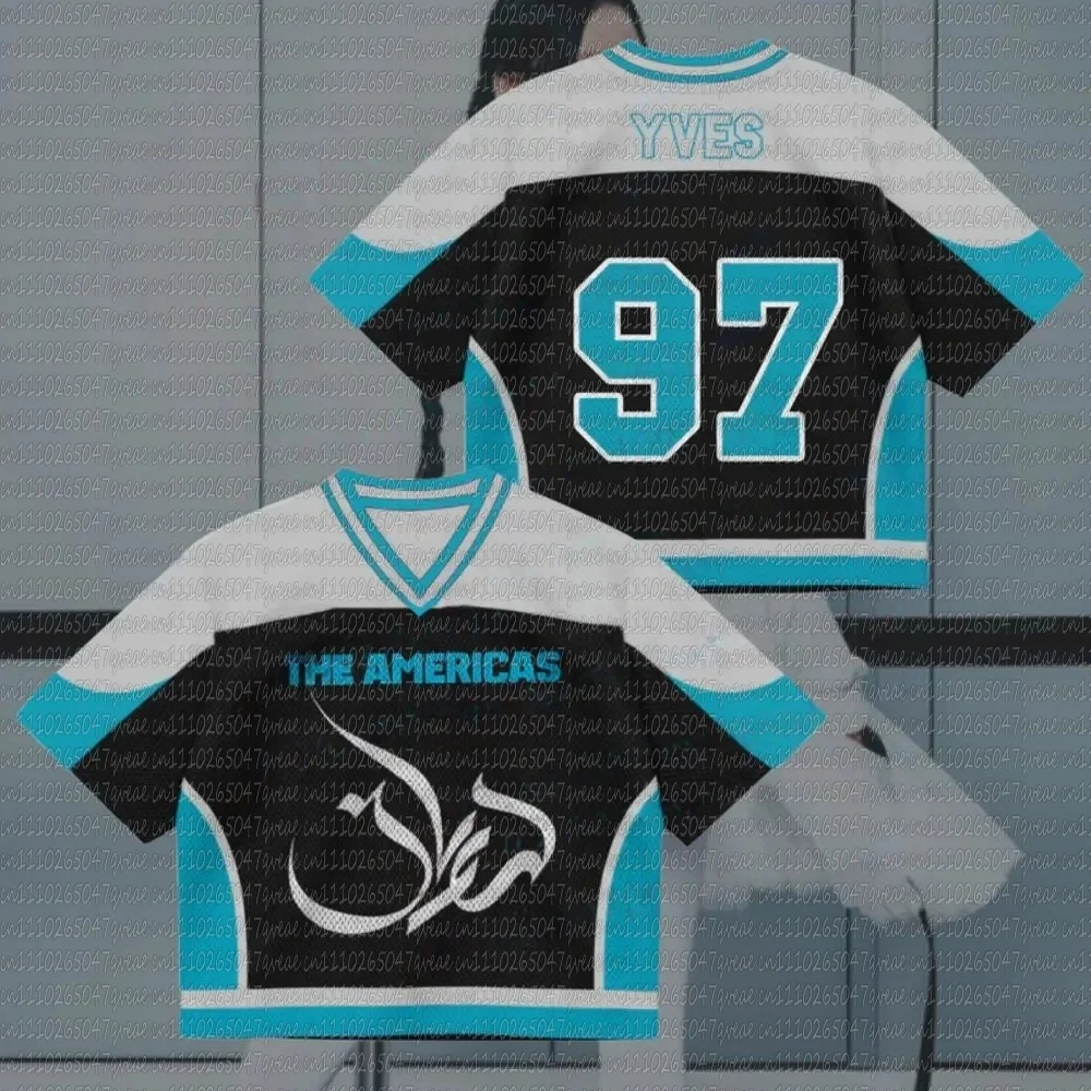 Camiseta de manga corta para fans de Kpop, regalo del tour mundial Yves The Americas 2026, para hombres y mujeres