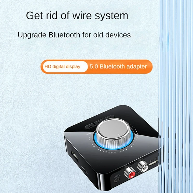 1 Set adattatore Bluetooth Bluetooth 5.0 ricevitore Audio trasmettitore 2 In1 convertitore adattatore Audio AUX