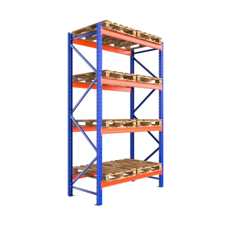 High Quality Heavy Duty 1000-3000KG Large Capacity Warehouse Storage Pallet Rack Shelving Stacking Racks Shelves