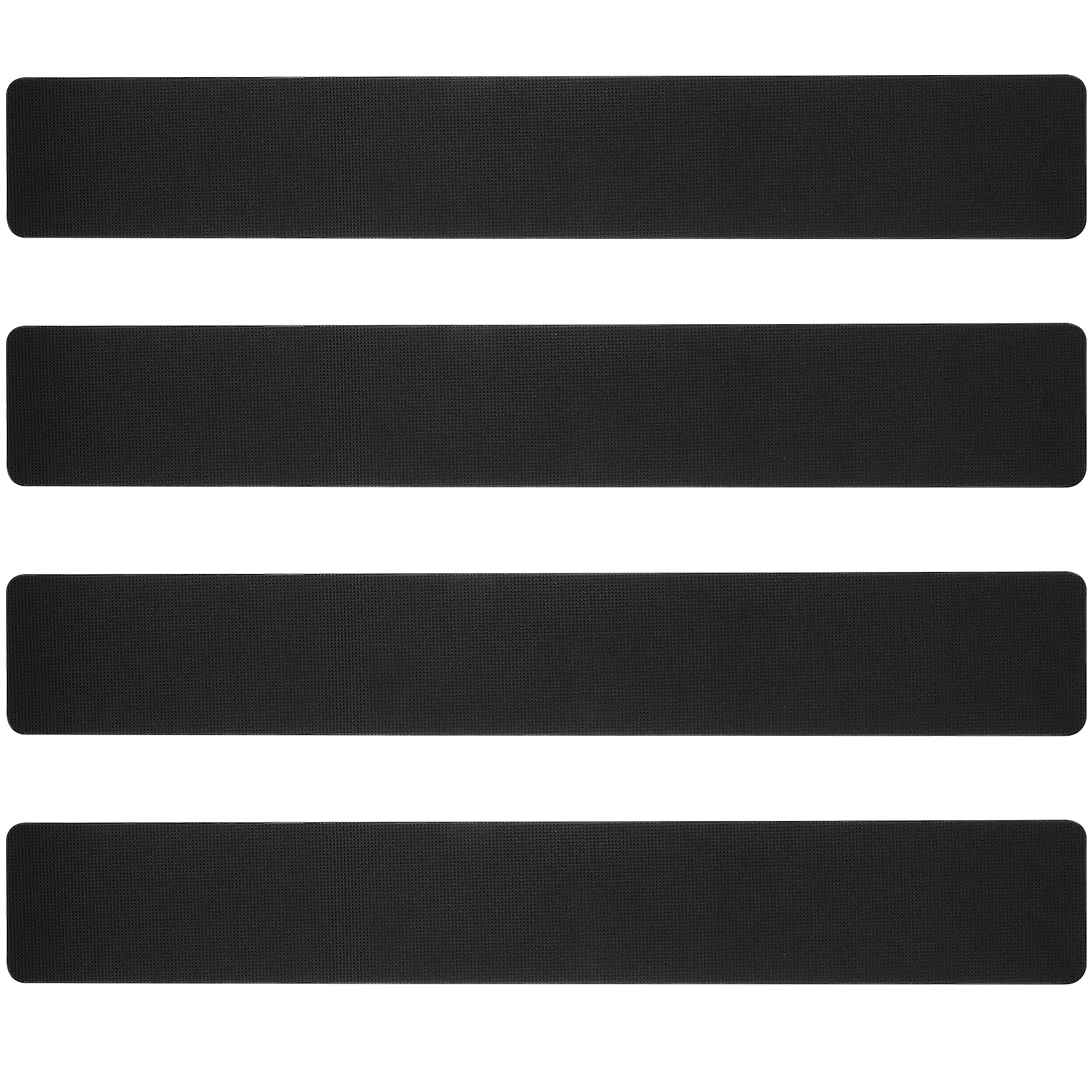 

4 Pcs Black Anti Slip Furniture Pads 11 75x76 5x0 7cm Non Skid Grippers for Hardwood Floors Couches Chairs Durability Wide Use