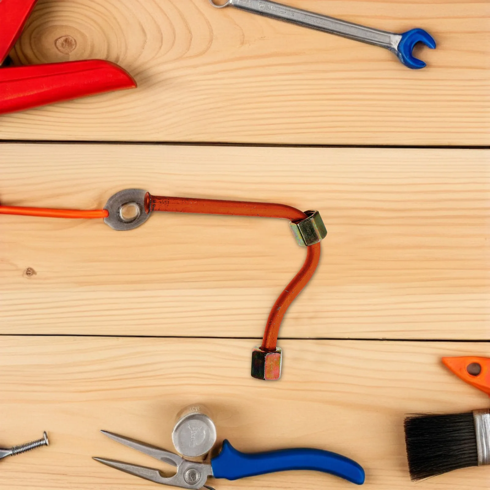 

Алюминиевая гибкая трубка для выхлопа воздушного компрессора, шланг высокого давления, запасная часть для компрессора, портативный шланг