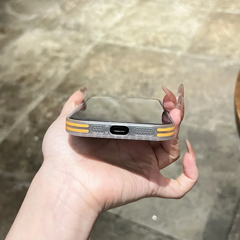 

Suitable for iPhone 16 Pro max cooling magnetic phone case, Apple 15 four corner anti drop ultra-thin protective cover