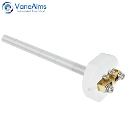 Sonda de Sensor de alta temperatura tipo K, 150mm, 200mm, 250mm, WRN-010 termopar 1300c VaneAims para horno de mufla, horno eléctrico