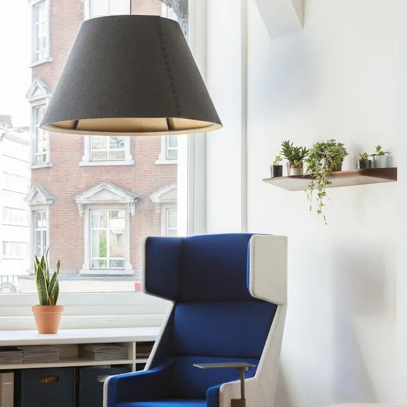 

Modern Design 40/60 Handmade Felt Red Pendant Light Hanging Lamp Dining Living Room Interior Decoration Eco-Friendly Lamp