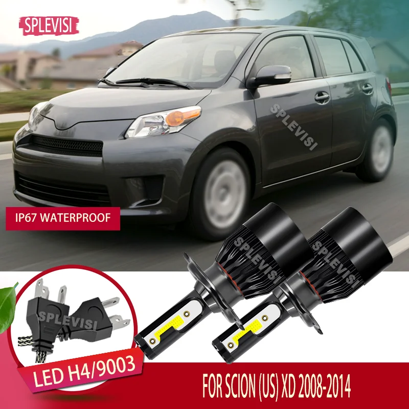 

LED HeadLight Bulbs 6000K, Low Power Consumption, Durable Long Lifespan For SCION (US) XD 2008 2009 2010 2011 2012 2013 2014