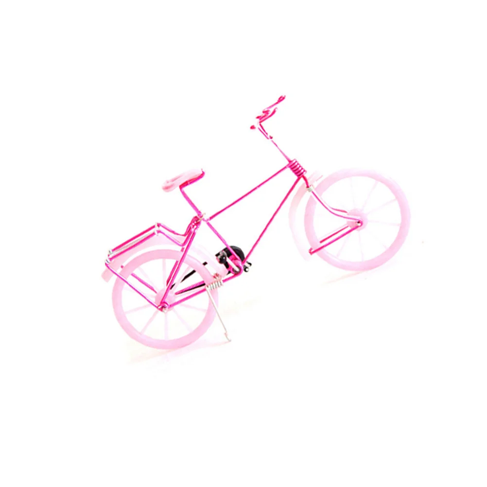 Iron Desktop Bike Ornament Creative Iron Art Decoration for Room Desk Wine Cabinet Adornment Bike Decoration for Room