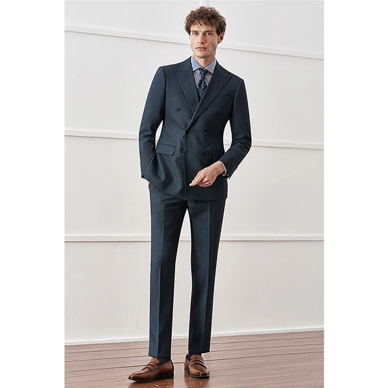 

3191-R-loose sport Korean version of the trend of men's Customized suit