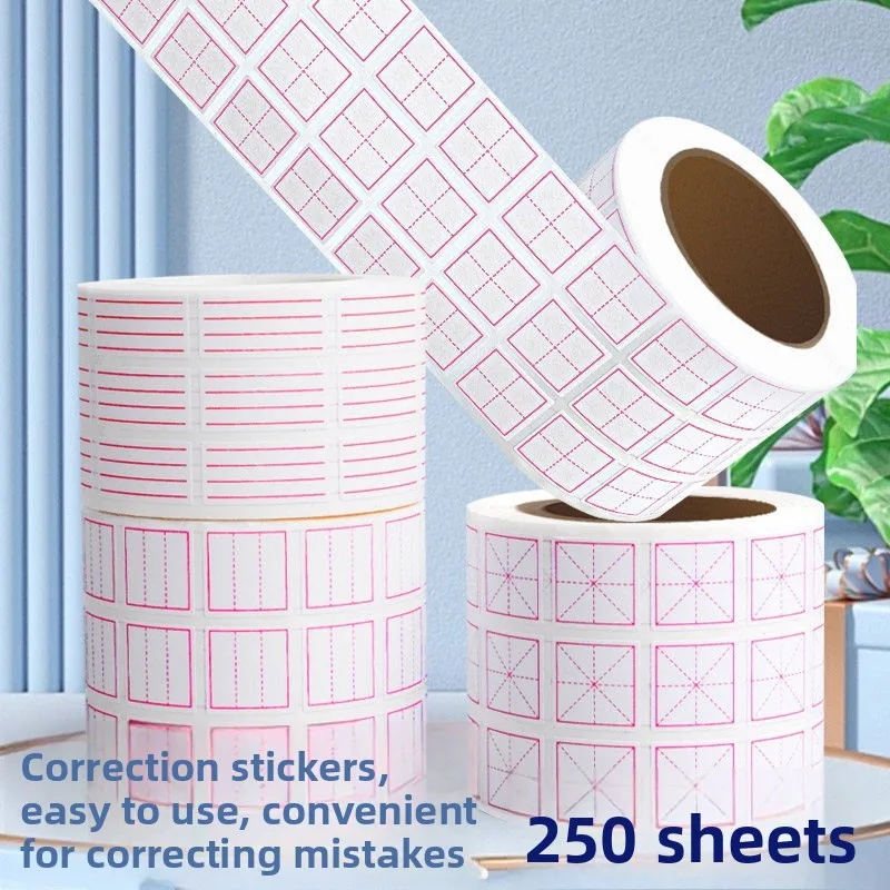 student-correction-stickers-english-pinyin-grids-tearable-stamps-for-homework-correction-pen-mistakes-primary-school-supplies