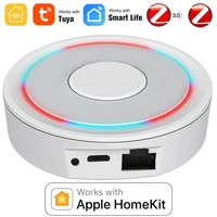HomeKit-centro de enlace inteligente ZigBee, Control remoto por aplicación, funciona con Apple HomeKit, Alexa, Google Home, Tuya, SmartLife