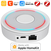 HomeKit ZigBee Gateway Hub Smart Home Bridge ZigBee APP Remote Control Works with Apple HomeKit Alexa Google Home Tuya SmartLife