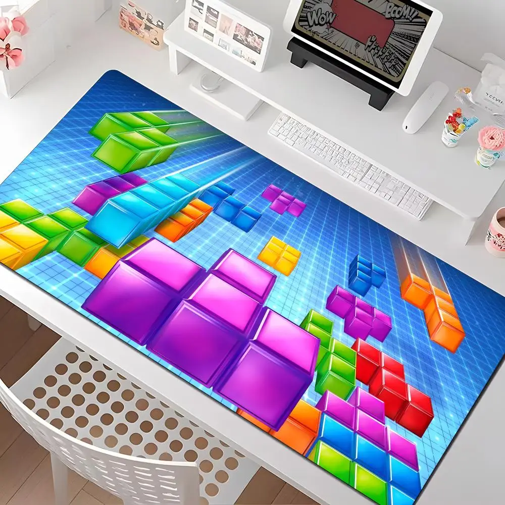 

Game T-TETRI Mouse Pad Multiple Sizes Large Square Computer Office Game Table Mats Rubber Anti-slip Mousepads
