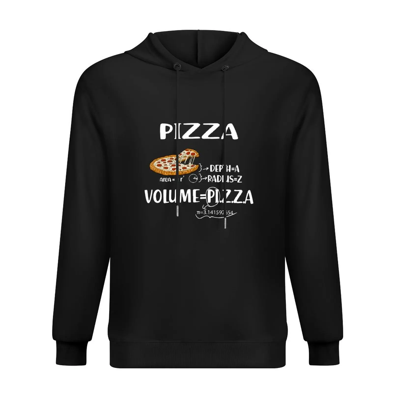 

Funny Pizza math formulas Math Teacher National Pizza Day Hoodie japanese style men clothing anime clothing autumn autumn hoodie