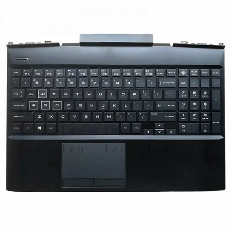 

UI New For HP Omen 15-DC 15-DC0005TX TPN-Q211 Palmrest with White Backlit Keyboard