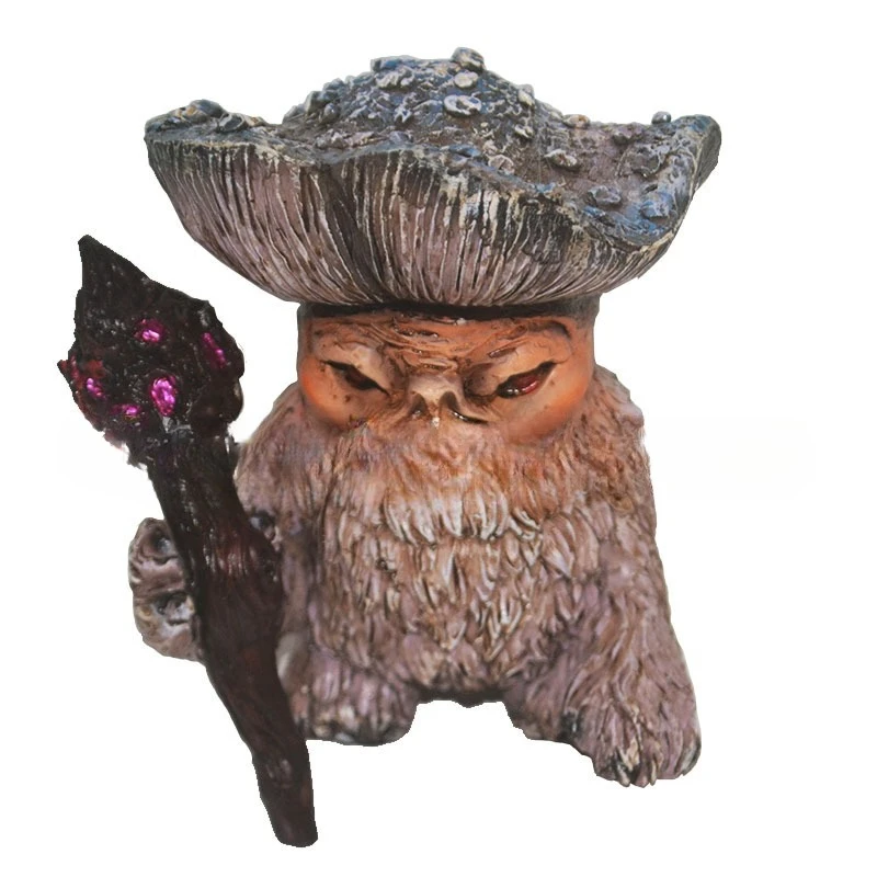 جديد خرافة الفطر الوحش قزم شامان معالج القزم نمط العصرية الراتنج الحرف حديقة المنزل الفن حلية #4