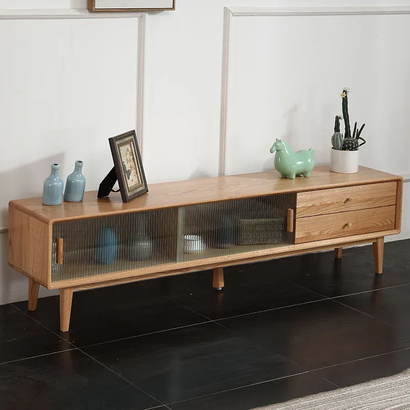 

Holder Extendable Tv Cabinet Dark Wooden Narrow Small Saving Tv Stands Modern Storage Designer Mueble Televisor Furniture Home