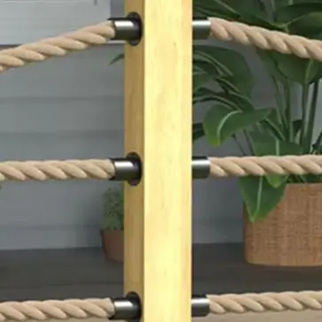 

Круглые веревочные кронштейны из нержавеющей стали 304, концевая пряжка, кронштейн, подъемная пеньковая веревка для кольцевого кронштейна, перила, веревка, крепеж