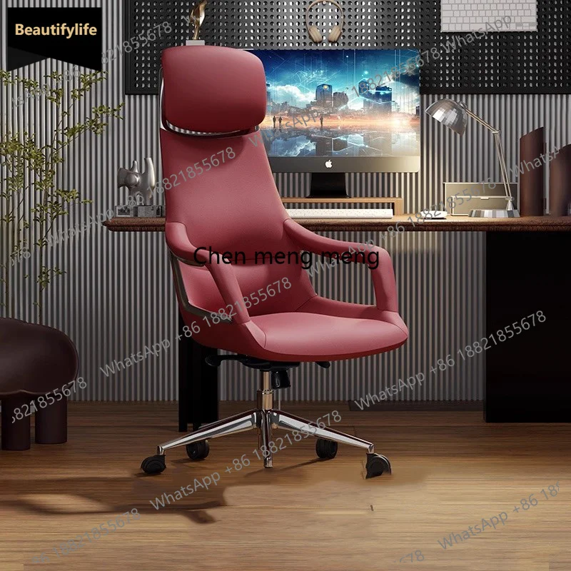 Luxury Modern Office Chair Swivel Throne Designer Cushion Office Chair Comfortable Executive Sillas