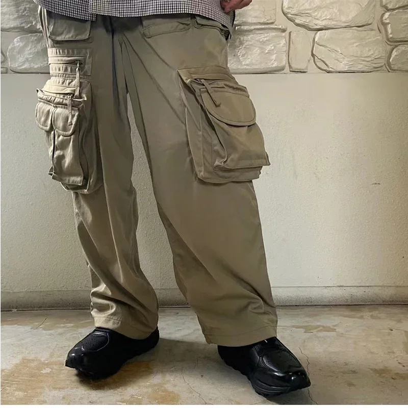 

Original Pler39 Japanese Outdoor Functional Cityboy Trousers Retro Multi Pocket Loose Casual Men Cargo Pants