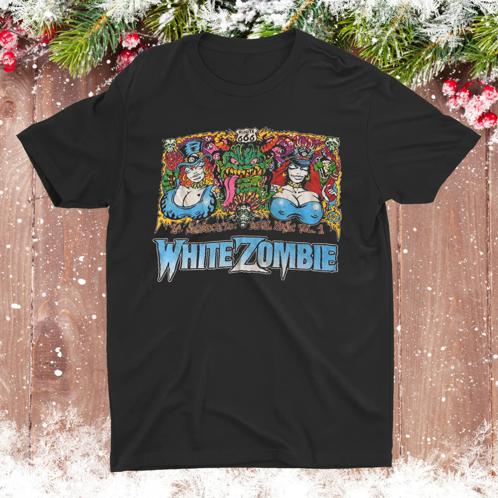 World Tour White Zombie Shirt Short Sleeve Black Unisex Full Size S-234XL LE318