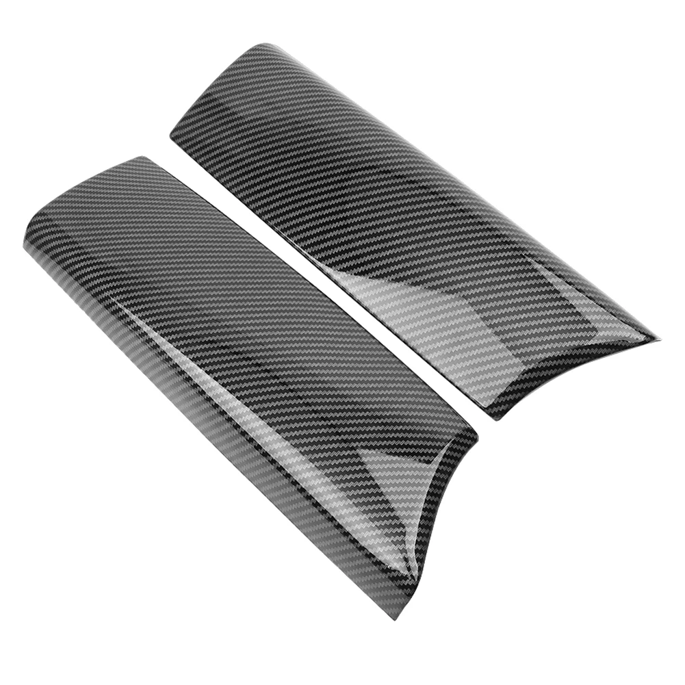 Cubierta protectora embellecedora para Reposabrazos de coche, caja Interior de fibra de carbono para mercedes-benz (C W205 / GLC X253)