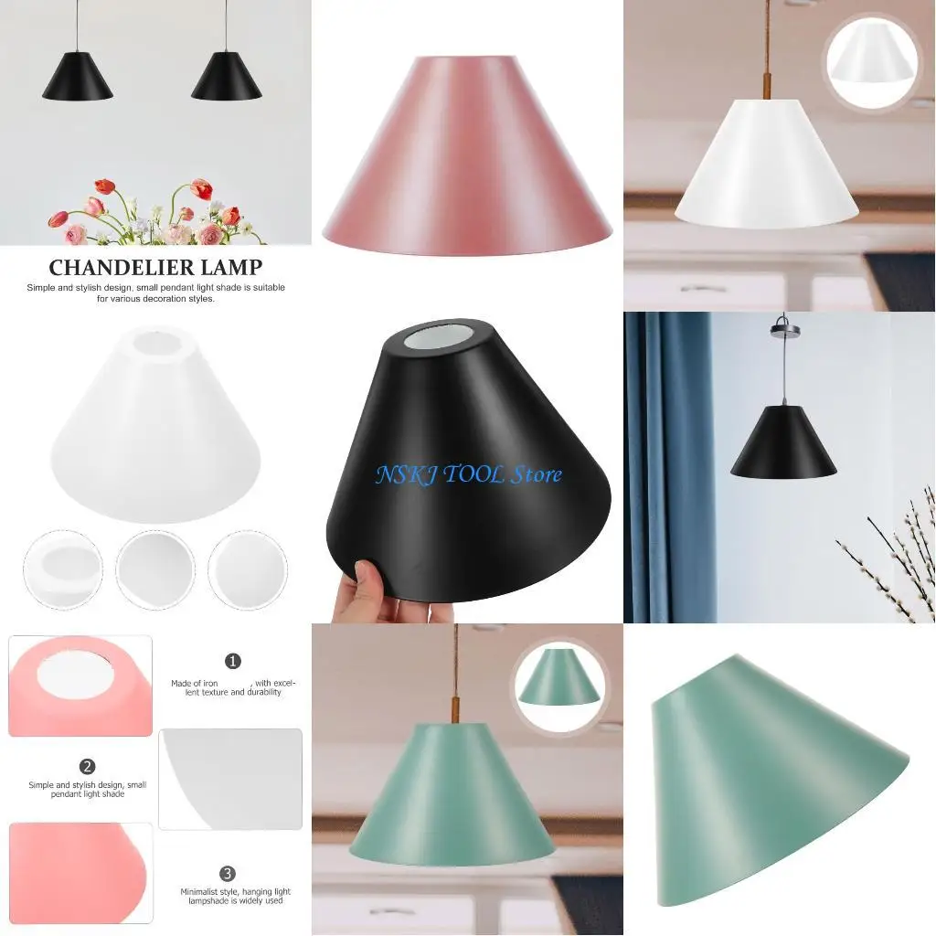 

L8RC античная отделка, металлический абажур в виде ведра, потолочный светильник, абажур для подвесных светильников, железная