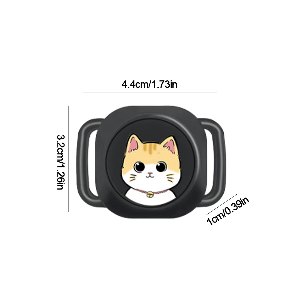 Smart GPS Tracker For Cats Dogs Real-Time Pets GPS Tracker Mini Waterproof Gps Tracker Collar For Apple Findmytag Tracking Tool