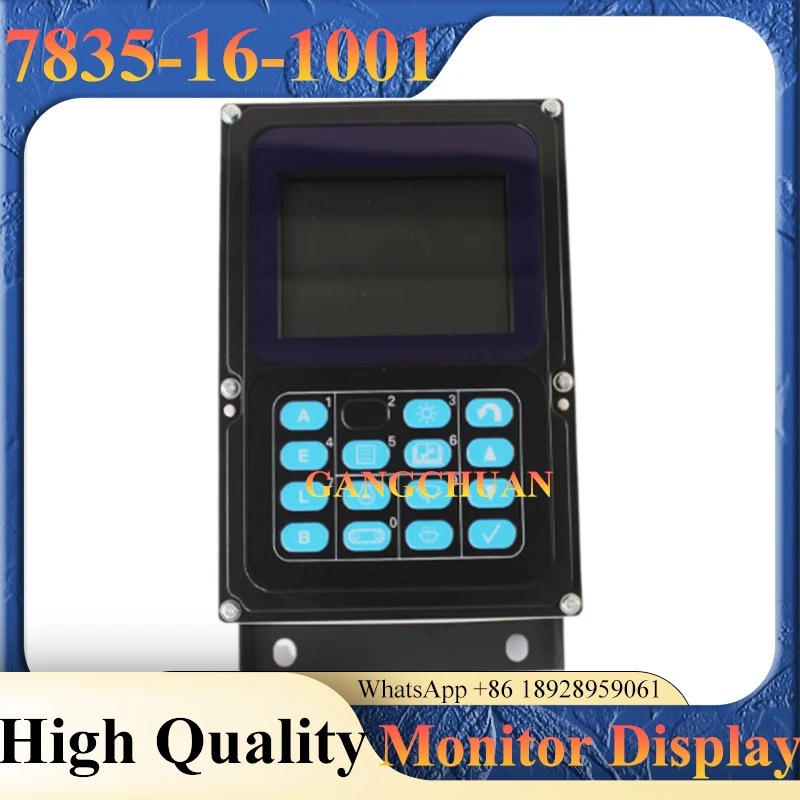 

7835-16-1001 7835-16-1002 Monitor Cluster Gauge for Excavator PC300-7E0 PC340-7E0 PC350-7E0 PC400-7E0 PC450-7E0