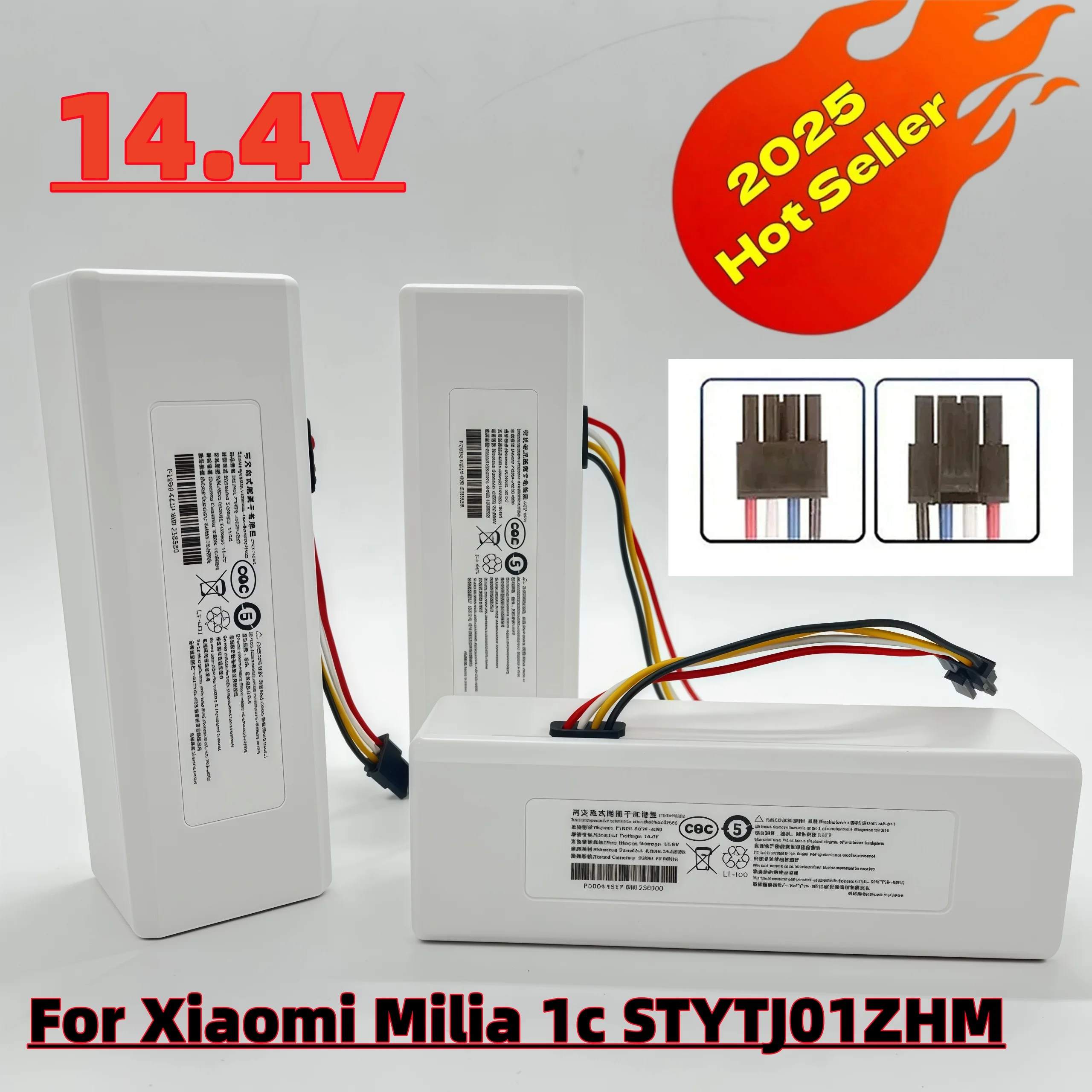 18650 Best-selling for Xiaomi Robot Battery1C P1904-4S1P-MM Mijia Mi Vacuum Cleaner Sweeping Mopping Robot Backup Battery