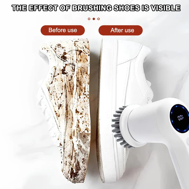 Multi-functional Electric Cleaning Brush for Kitchen and Bathroom - Wireless Handheld Power Scrubber for Dishes, and Pans