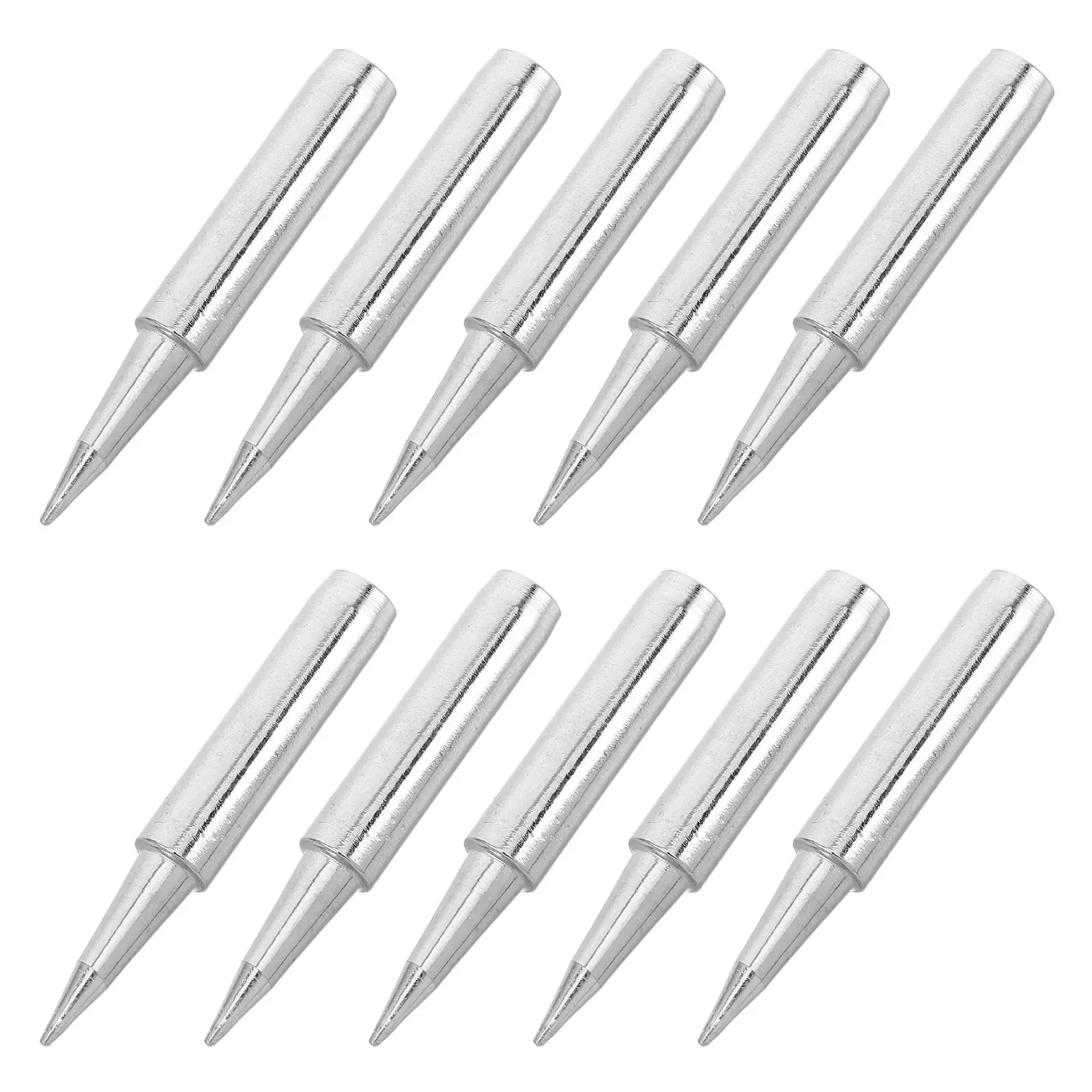 

10Pcs Soldering Accessories Tips Set Replacement for Minimal Downtime in Projects Solder Tips Soldering Accessories