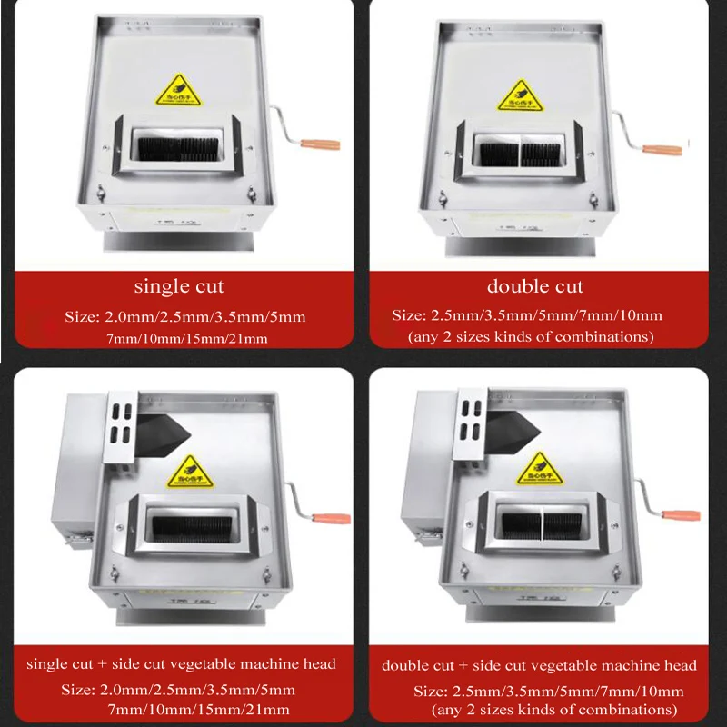 

Restaurant Fresh Meat Processing Machine For Slicing Shredding Automatic Meat Cutting Machine