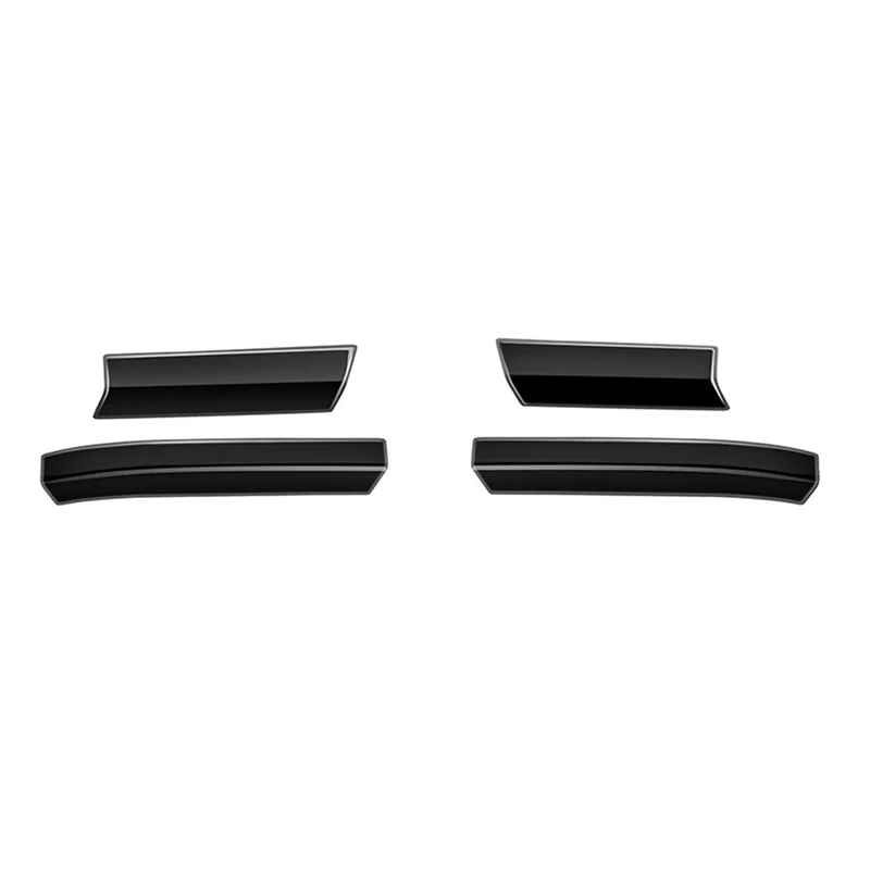 

Car Side Rear View Mirror Trim Strip Stickers For Toyota TACOMA 2024 Car Exterior Accessories Parts Component Gloss Black-X59A